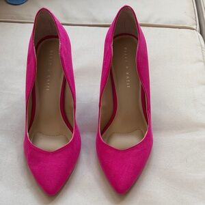 Kelly & Katie Fuchsia Heels